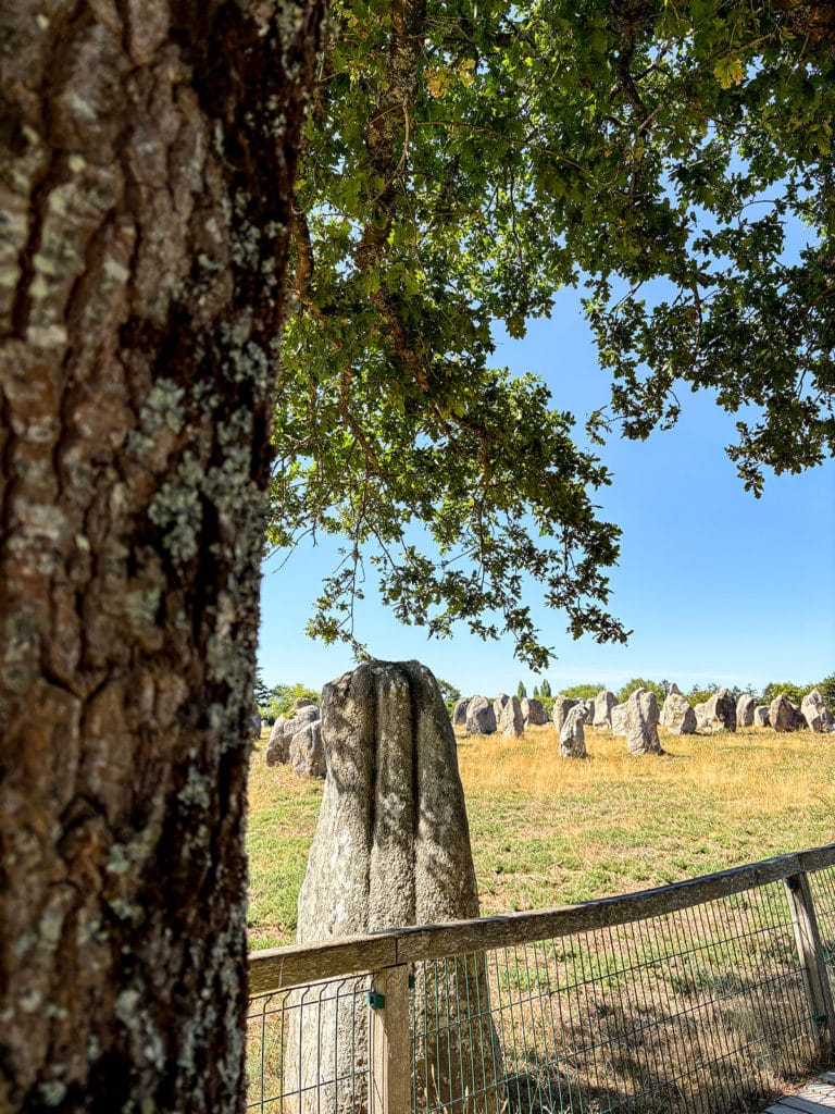 Alignement de Carnac dans le Golf du Morbihan